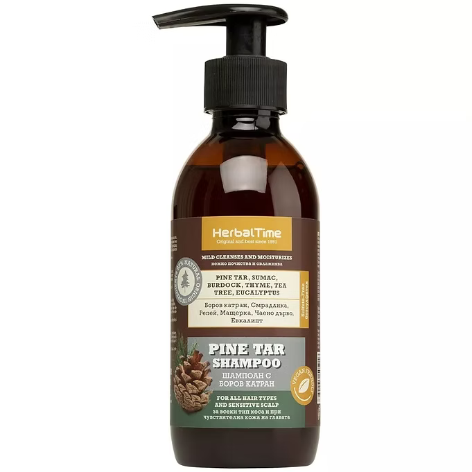 Shampoing à la résine de pin - Soulage l'eczéma/le psoriasis/les démangeaisons
